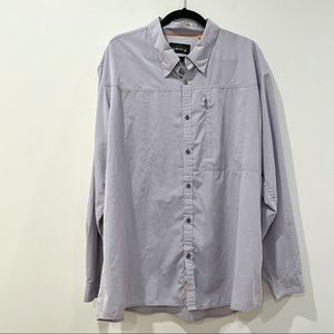 Orvis Light Purple Long Sleeve Breathable Button Down